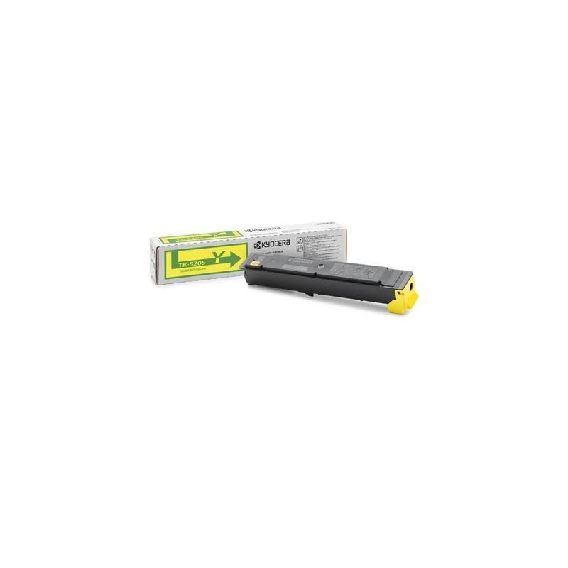 KYOCERA TK-5205Y kaseta z tonerem 1 szt. Oryginalny Żółty