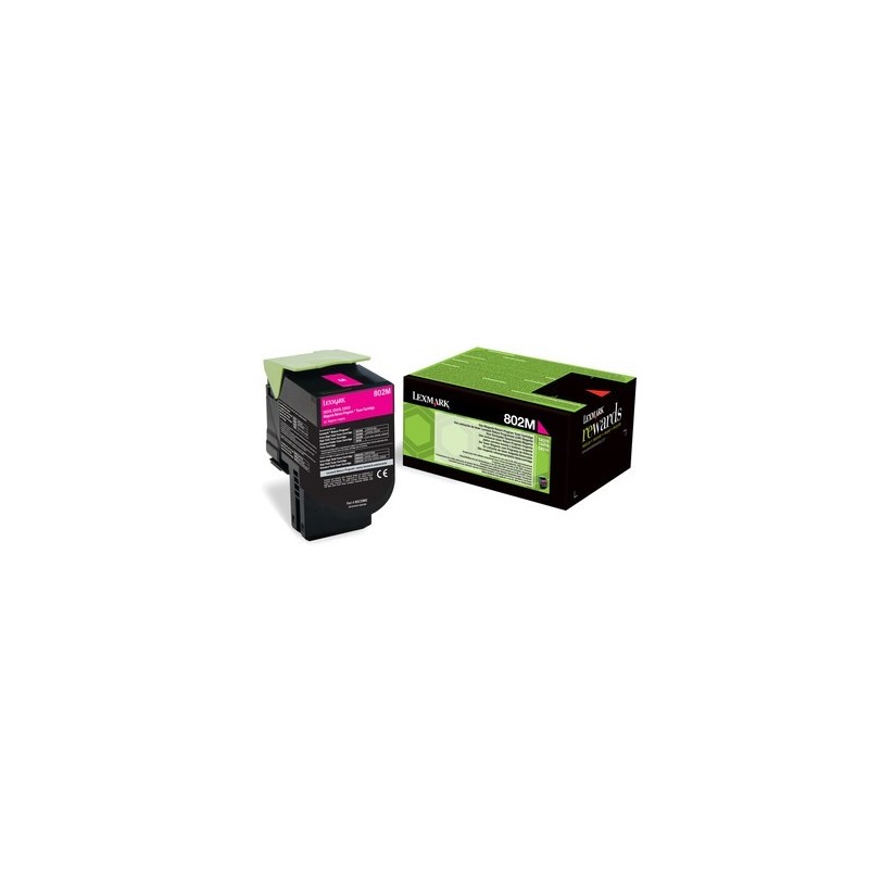 RETURN PROGRAM TONER CARTRIDGE/802M MAGENTA1K PGS F CX310