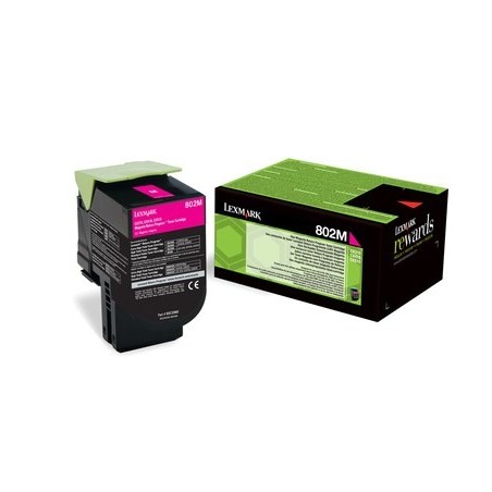 RETURN PROGRAM TONER CARTRIDGE/802M MAGENTA1K PGS F CX310