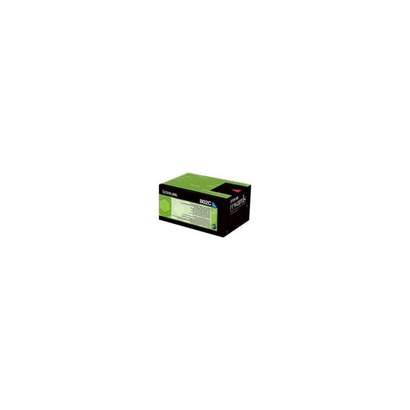 RETURN PROGRAM TONER CARTRIDGE/802C CYAN 1K PGS F CX310410 RETURN PROGRAM TONER CARTRIDGE/802C CYAN 1K PGS F CX310410