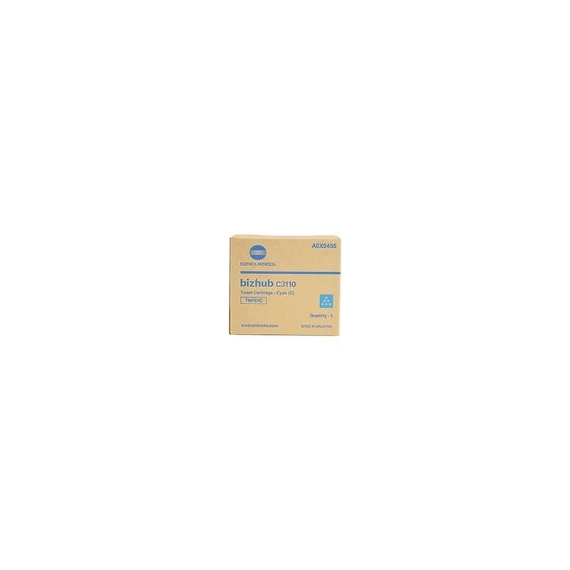 Konica-Minolta TNP51 Toner Cyan A0X5455