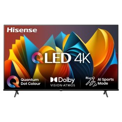 Hisense 65E7NQ Telewizor 165,1 cm (65") 4K Ultra HD Smart TV Wi-Fi Czarny 350 cd/m2