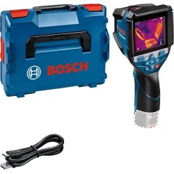Bosch GTC 600 C Noise equivalent temperature difference (NETD) IR Czarny, Niebieski 256 x 192 px Wbudowany wyświetlacz LCD
