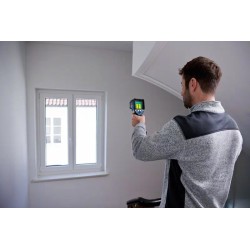 Bosch GTC 600 C Noise equivalent temperature difference (NETD) IR Czarny, Niebieski 256 x 192 px Wbudowany wyświetlacz LCD