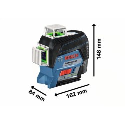 Bosch GLL 3-80 CG Professional Niwelator liniowy 30 m 500-540 nm ( 10 mW)