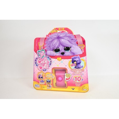 PROMO Little Live Pets 30147 Cutie Cuts piesek fioletowy maskotka p2