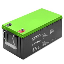 Qoltec Akumulator żelowy | 12V | 200Ah | GEL | 59.5kg