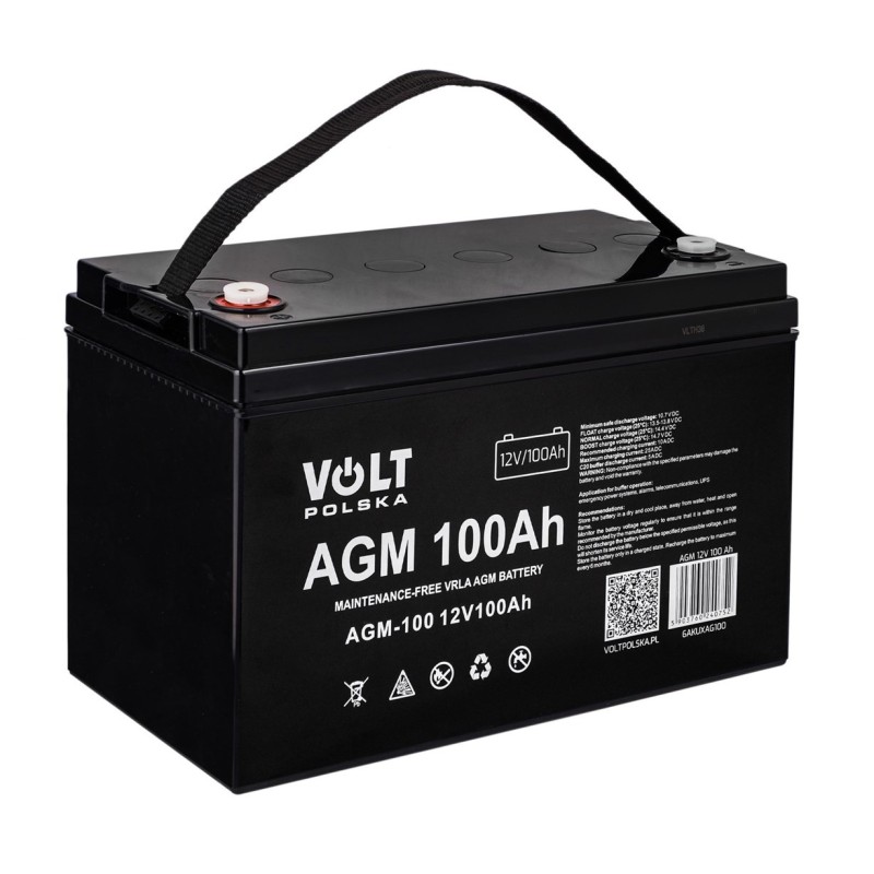 Akumulator Volt Polska AGM 12V 100Ah