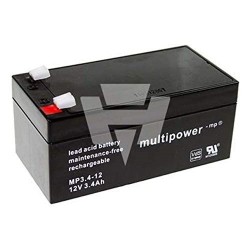 Akumulator Multipower MP3.4-12 12V3,4Ah Vds F1