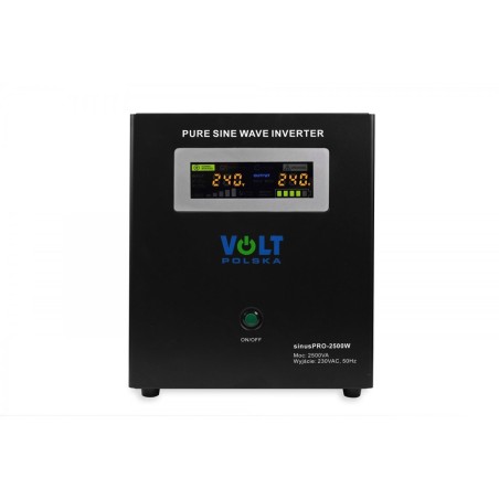 PRZETWORNICA VOLT POLSKA SINUSPRO-2500W 24V 1800/2500W