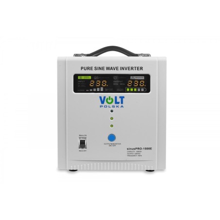 PRZETWORNICA VOLT POLSKA SINUSPRO-1500E 12V 1050/1500W