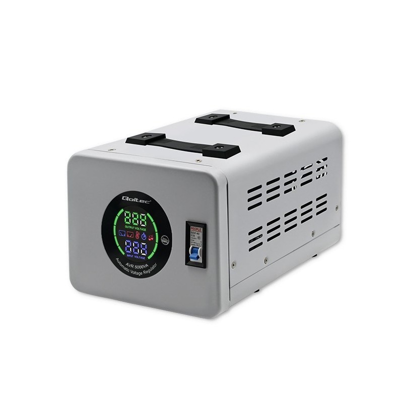 Qoltec Automatyczny stabilizator napięcia AVR 5000VA