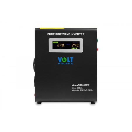 Zasilacz awaryjny SINUS PRO 800 W 12/230V (500/800W)