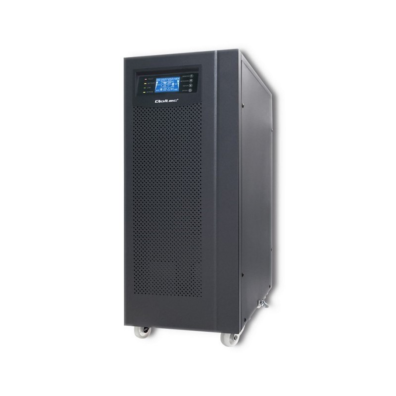 Qoltec Zasilacz awaryjny UPS On-line | Pure Sine Wave | 10kVA | 8kW | LCD | USB