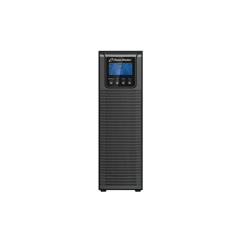 UPS POWERWALKER VFI 3000 TGS ON-LINE 3000VA TGS 3X IEC C13 TERMINAL USB-B RS-232 LCD TOWER BEZ AKU