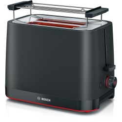 Bosch TAT3M123 toster 2 kaw. 950 W Czarny