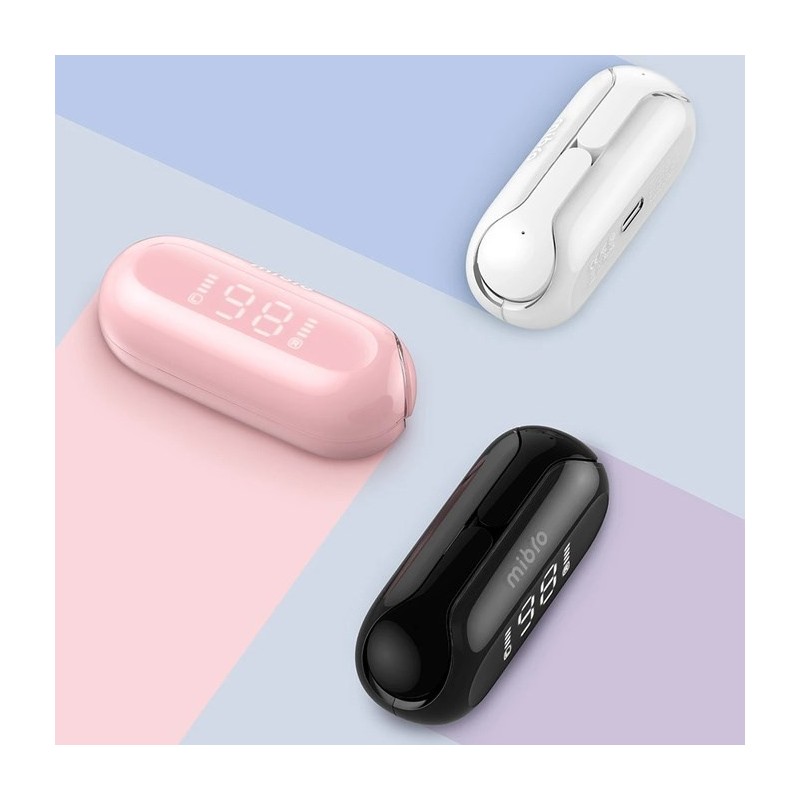 Słuchawki douszne z etui ładującym Mibro Earbuds 3 różowe Słuchawki douszne z etui ładującym Mibro Earbuds 3 różowe