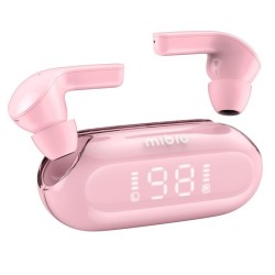 Słuchawki douszne z etui ładującym Mibro Earbuds 3 różowe