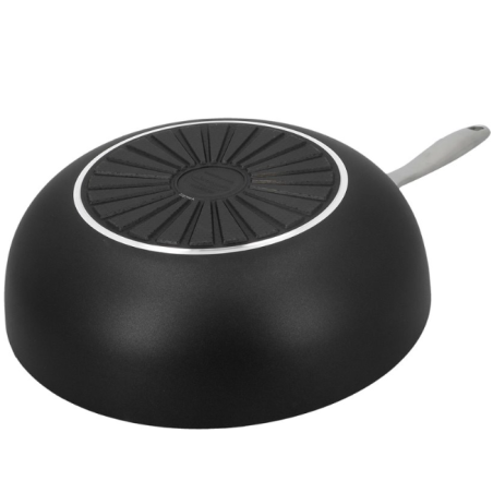 Wok ceramiczny DEMEYERE Alu Industry 3 40851-450-0 - 28 cm