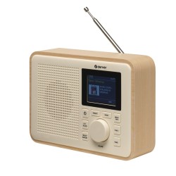 Radio DAB+/FM Denver Greenline DAB-60 light wood