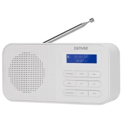 Kompaktowe radio DAB+/FM Denver DAB-42 białe