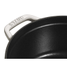 Garnek żeliwny okrągły STAUB 40501-409-0 - biała trufla 1.7 ltr