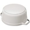 Garnek żeliwny okrągły STAUB 40501-409-0 - biała trufla 1.7 ltr