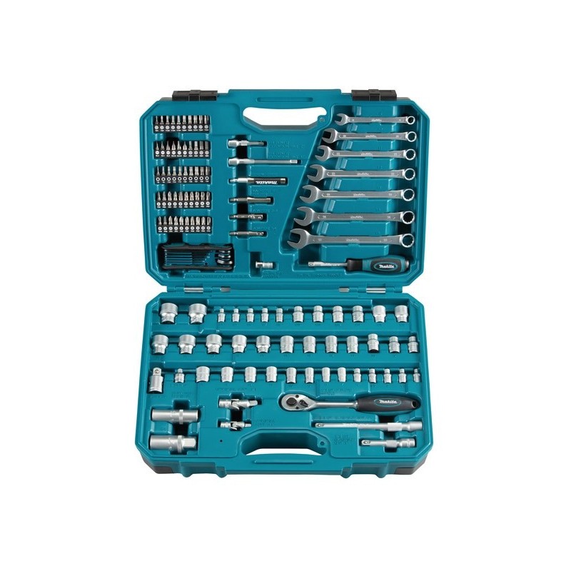 Makita E-06616 zestaw kluczy i narzędzi 120 przyb.