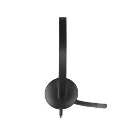 Logitech H340 USB Computer Headset Zestaw słuchawkowy Przewodowa Opaska na głowę Biuro/centrum telefoniczne USB Typu-A Czarny