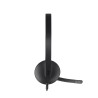 Logitech H340 USB Computer Headset Zestaw słuchawkowy Przewodowa Opaska na głowę Biuro/centrum telefoniczne USB Typu-A Czarny