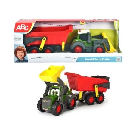 Traktor z przyczepą 65cm Happy Fendt ABC Dickie