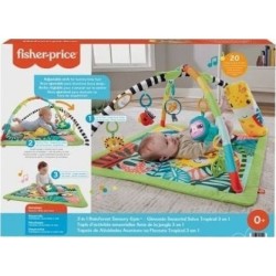 Fisher Price Mata edukacyjna 3w1 Las tropikalny HJW08
