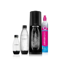 SodaStream Terra Nero Value Pack Metal, Plastik, Poli(tereftalan etylenu) (PET) Czarny