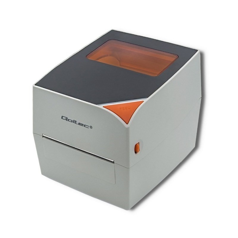 Qoltec Drukarka etykiet | termiczna