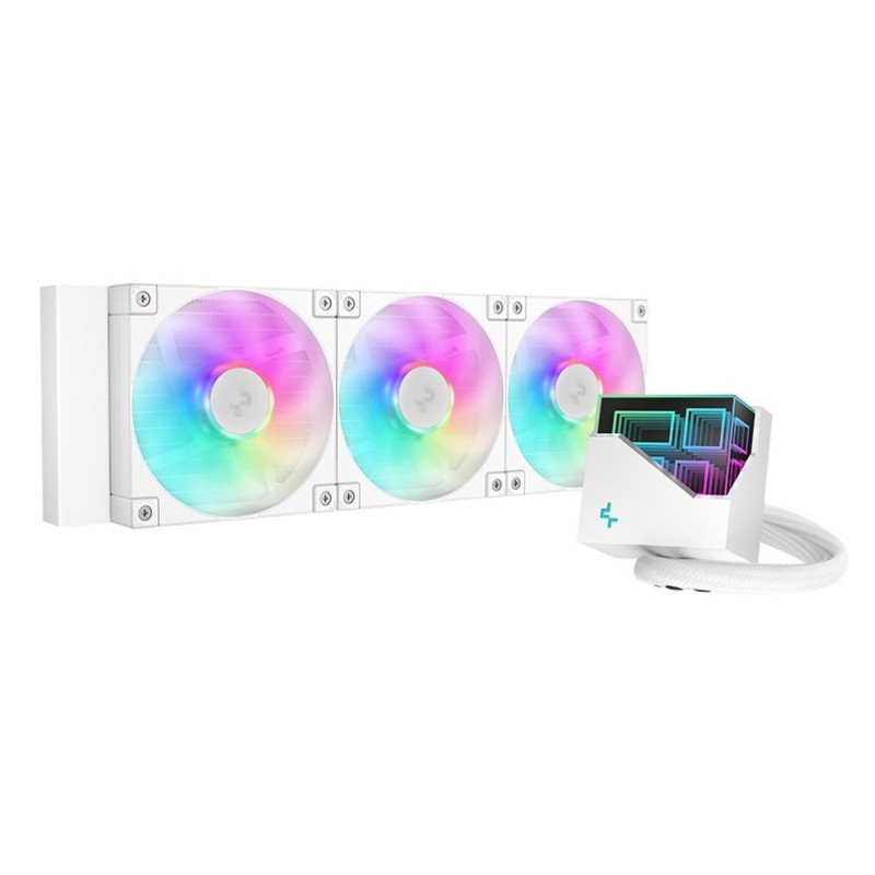Chłodzenie cieczą CPU Deepcool LT360 WH ARGB Intel, AMD Chłodzenie cieczą CPU Deepcool LT360 WH ARGB Intel, AMD