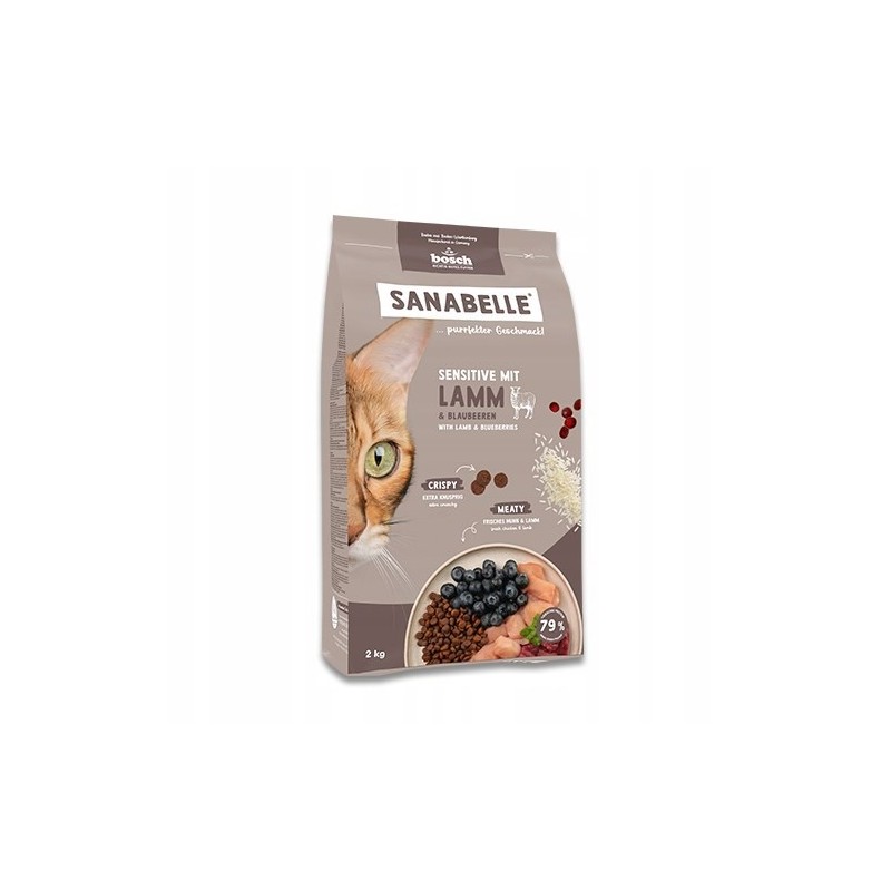 BOSCH Sanabelle Sensitive z Jagnięciną 8kg BOSCH Sanabelle Sensitive z Jagnięciną 8kg