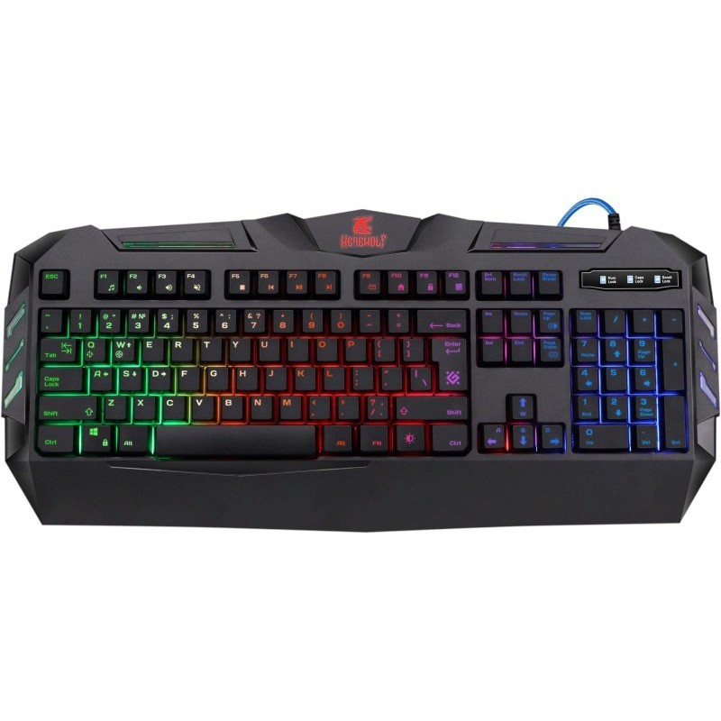 DEFENDER KLAWIATURA GAMINGOWA MEMBRANOWA WEREWOLF GK-120DL PODŚWIETLENIE RGB 45124 DEFENDER KLAWIATURA GAMINGOWA MEMBRANOWA WEREWOLF GK-120DL PODŚWIETLENIE RGB 45124