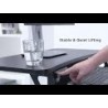 Biurko elektryczne, stolik, stacja robocza regulacja wys, Maclean MC-835 max wys 122cm max 37 kg - do pracy stojąco siedzącej