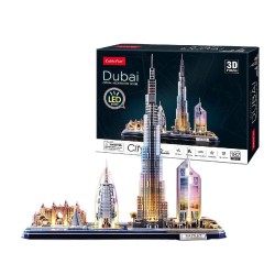 Puzzle 3D City Line LED Dubai 20523 p16