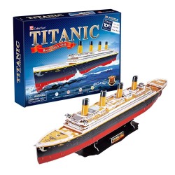 Puzzle 3D Titanic zestaw XL 113el 24011 DANTE