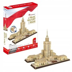 Puzzle 3D Pałac Kultury i Nauki 144el 20224 DANTE