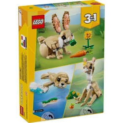 LEGO CREATOR 3w1 31162 Uroczy króliczek