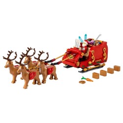 LEGO Iconic 40499 Sanie Świętego Mikołaja