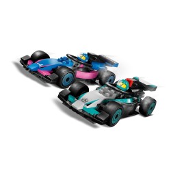 LEGO CITY 60444 F1 Garaż i bolidy Mercedes-AMG i Alpine