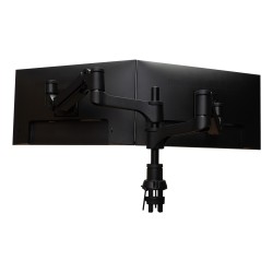 Uchwyt do monitorów R-Go Tools R-Go Monitorarm 0"-32" 2TFT Max.9KG Caparo 4 Gasfeder sidabrinis