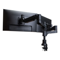Uchwyt do monitorów R-Go Tools R-Go Monitorarm 0"-32" 2TFT Max.9KG Caparo 4 Gasfeder sidabrinis