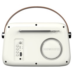 SAVIO RADIO PRZENOŚNE BIAŁE RS-02
