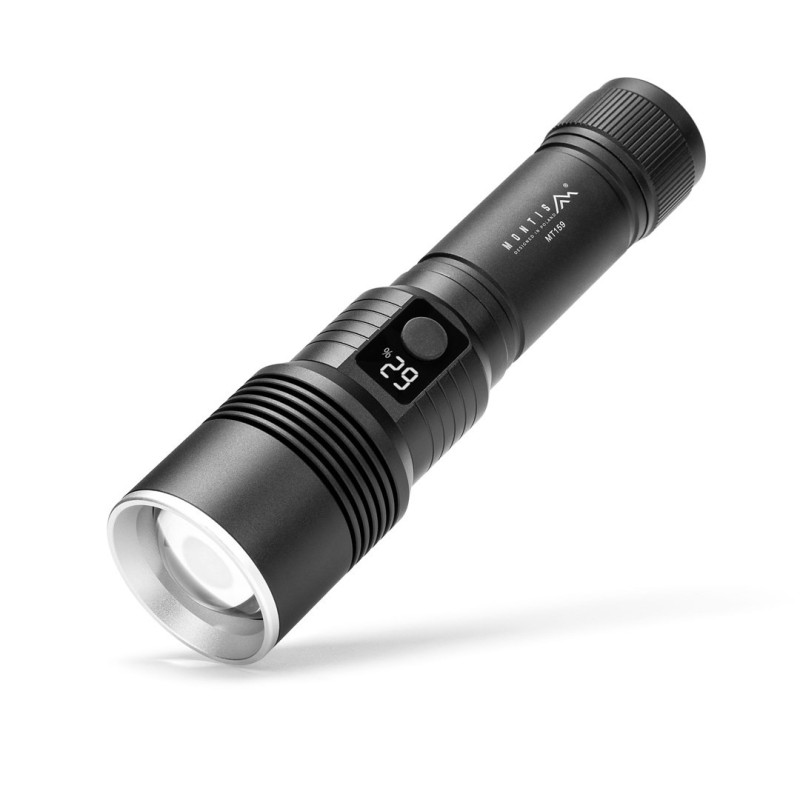 MONTIS TAKTYCZNA RĘCZNA LATARKA AKUMULATOROWA LED,ZOOM MT159 MONTIS TAKTYCZNA RĘCZNA LATARKA AKUMULATOROWA LED,ZOOM MT159