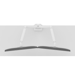 Neomounts DS70-250WH2 uchwyt / stojak do monitorów 81,3 cm (32") Biurko Biały