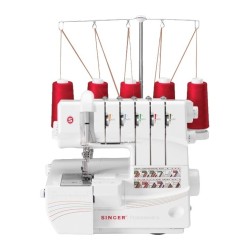 Overlock Singer 14T968 maszyna do szycia, prąd elektryczny, biała